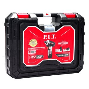 Винтоверт ударный аккумуляторный бесщёточный P.I.T. PSD12K-120A/2
