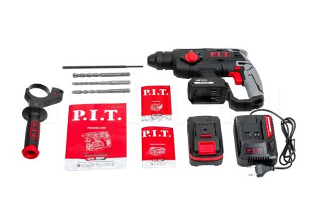 Перфоратор SDS-Plus аккумуляторный бесщеточный P.I.T. PBH20H-22B/1