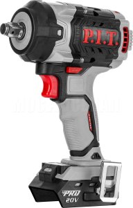 Гайковерт ударный аккумуляторный бесщёточный P.I.T. PIW20H-600A СОЛО