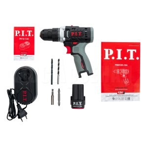 Дрель аккумуляторная P.I.T. PBM12K-10A/1