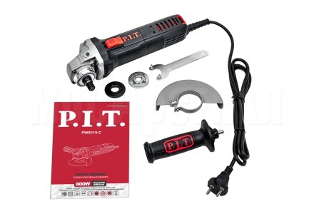 Шлифмашина угловая сетевая P.I.T. PWS115-C