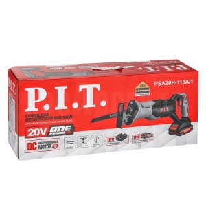 Пила сабельная аккумуляторная P.I.T. PSA20H-115A/1