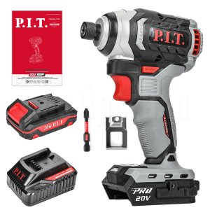 Винтоверт ударный аккумуляторный бесщёточный P.I.T. PSD20H-170A/1
