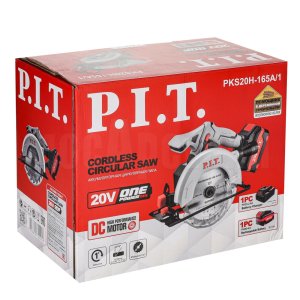 Пила циркулярная аккумуляторная P.I.T. PKS20H-165A/1