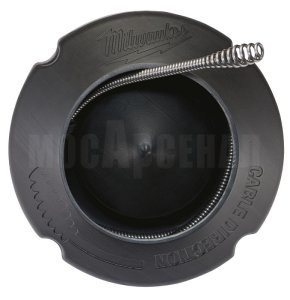 Троссик для прочистной машины 6мм x 7.6м spiral, bulb auger + барабан Milwaukee