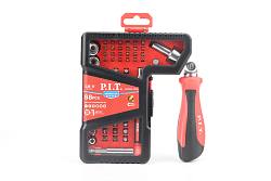 Набор бит и головок с рукоятками P.I.T. ADVANCE HSDR04-0068