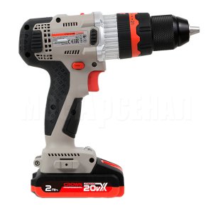 Аккумуляторный ударный шуруповерт CROWN CT21075HMX-2 BMC