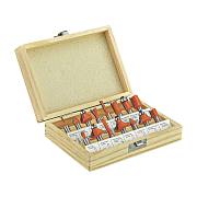 Набор фрез по дереву P.I.T. ACTW09-015X