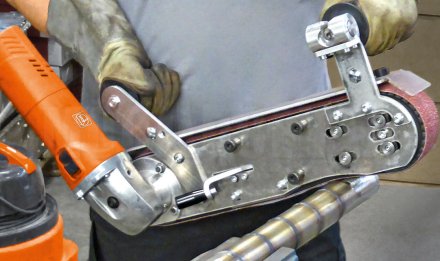 Ручная ленточно-шлифмашина Fein GRIT GHB 15-50 Inox