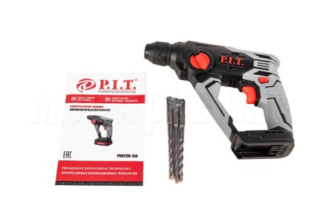 Перфоратор SDS-Plus аккумуляторный P.I.T. PBH20H-16A СОЛО