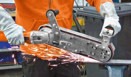 Ручная ленточно-шлифмашина Fein GRIT GHB 15-50 Inox