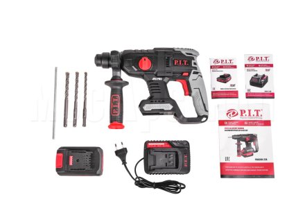 Перфоратор SDS-Plus аккумуляторный бесщеточный P.I.T. PBH20H-22A/1