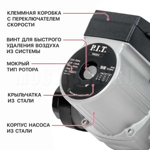 Насос циркуляционный сетевой P.I.T. POG32-S