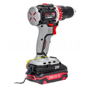 Дрель ударная аккумуляторная бесщёточная P.I.T. PSB20H-10C/2