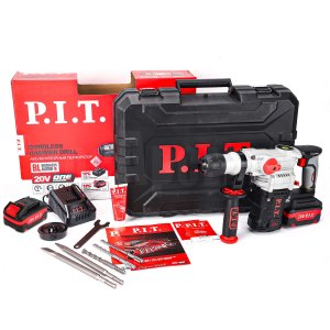 Перфоратор SDS-Plus аккумуляторный бесщеточный P.I.T. PBH20H-26A/2