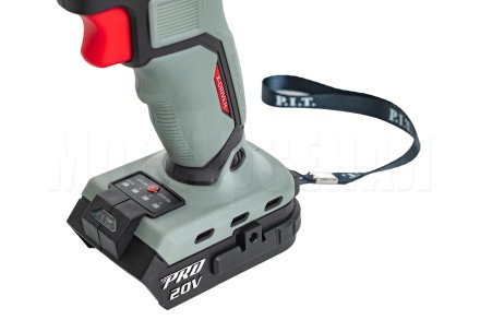 Гайковерт ударный аккумуляторный бесщёточный P.I.T. PIW20H-300B СОЛО