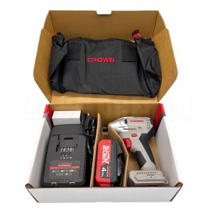 Винтоверт ударный аккумуляторный BL CROWN CT22067HX-4S TB