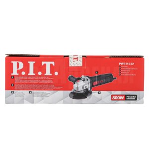 Шлифмашина угловая сетевая P.I.T. PWS115-C1