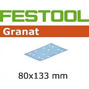 Материал шлифовальный Festool Granat P 60, комплект из 50 шт. STF 80x133 P60 GR 50X