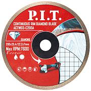 Диск алмазный отрезной сплошной P.I.T. ACTW03-C200A
