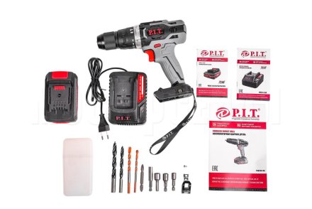 Дрель ударная аккум. P.I.T. PSB20H-13A/1