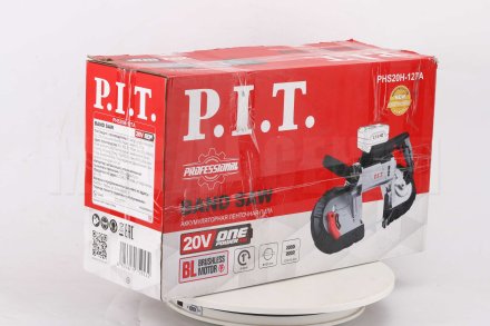 Пила ленточная аккумуляторная бесщёточная P.I.T. PHS20H-127A