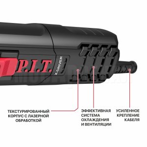 Шлифмашина угловая сетевая P.I.T. PWS125-C8
