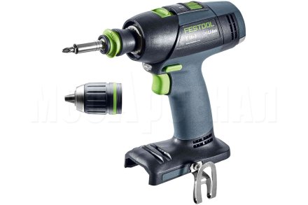 Дрель-шуруповерт Festool T 18+3 Li Basic