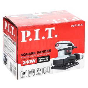 Шлифмашина вибрационная сетевая P.I.T. PSP100-C