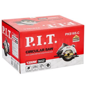 Пила циркулярная сетевая P.I.T. PKS165-C