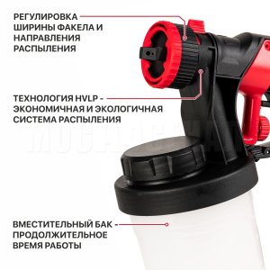 Краскопульт аккумуляторный P.I.T. PSG20H-900A СОЛО