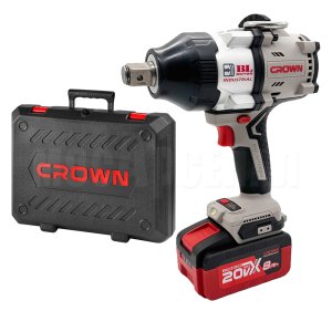 Аккумуляторный ударный гайковерт CROWN CT22056HX-8SC4 BMC