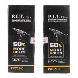 Дрель алмазного сверления сетевая P.I.T. ULTRA PWD120-C