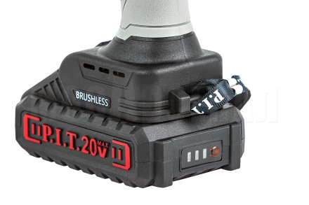 Дрель ударная аккумуляторная бесщёточная P.I.T. PSR18-D4 PROMO