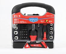 Набор бит и головок с рукоятками P.I.T. ADVANCE HSDR04-0048