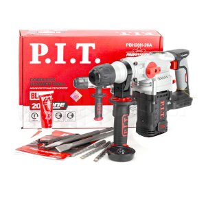 Перфоратор SDS-Plus аккумуляторный бесщёточный P.I.T. PBH20H-26A СОЛО