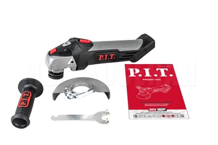 Шлифмашина угловая аккумуляторная P.I.T. PWS20H-125C СОЛО
