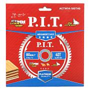 Диск пильный по дереву P.I.T. ACTW14-180T40
