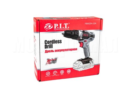 Дрель аккумуляторная P.I.T. PBM20H-10A СОЛО
