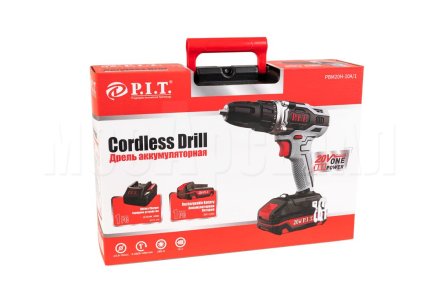 Дрель аккумуляторная P.I.T. PBM20H-10A/1