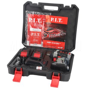 Гайковерт ударный аккумуляторный бесщёточный P.I.T. PIW20H-600A/2