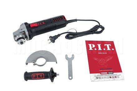 Шлифмашина угловая сетевая P.I.T. PWS125-C6 МАСТЕР
