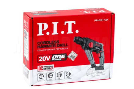 Перфоратор SDS-Plus аккумуляторный P.I.T. PBH20H-18A СОЛО