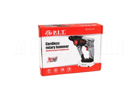 Перфоратор SDS-Plus аккумуляторный P.I.T. PBH20H-16A СОЛО