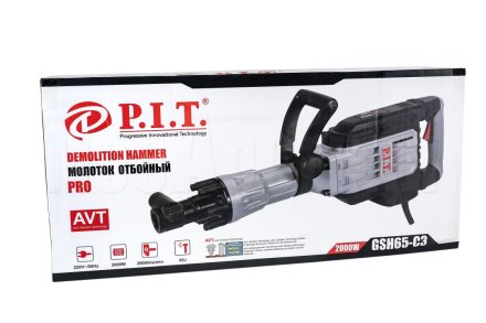 Молоток отбойный HEX30 сетевой P.I.T. GSH65-C3 МАСТЕР