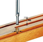 Фреза пазовая Festool HW S8 D7/17