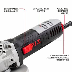 Шлифмашина угловая сетевая P.I.T. PWS125-C5