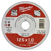 Отрезной диск SCS41/125X1 - 200шт Milwaukee
