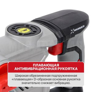 Перфоратор SDS-Plus аккумуляторный бесщеточный P.I.T. PBH20H-26A/2
