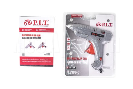 Пистолет клеевой сетевой P.I.T. PEC100-C